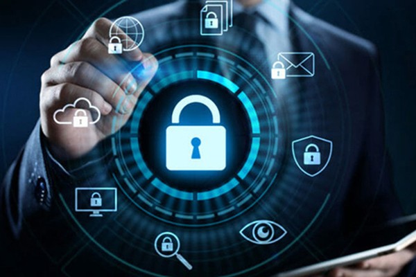 Biểu tượng khóa và bảo vệ dữ liệu trên nền tảng 13win